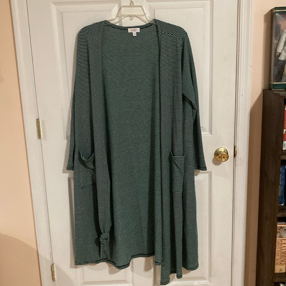 Striped LulaRoe Sarah Cardigan